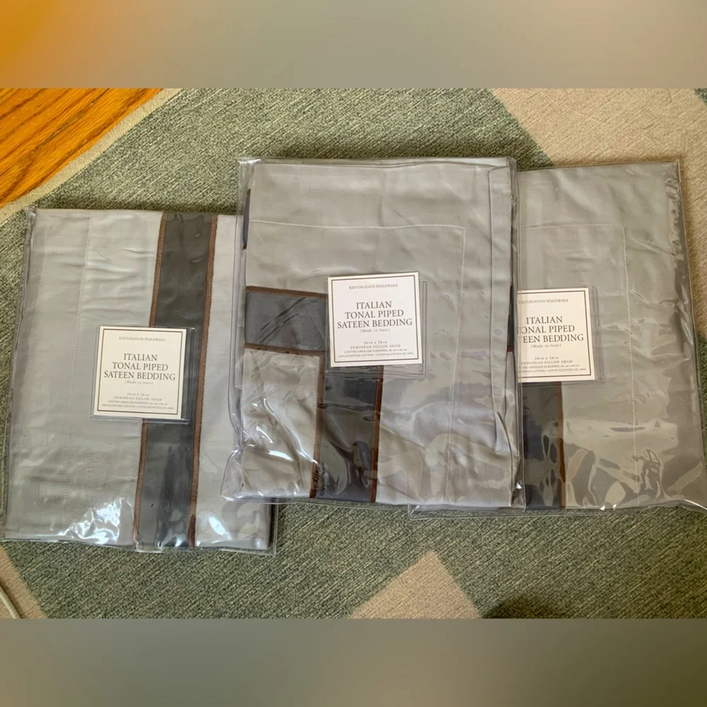 Restoration hardware pillow shams